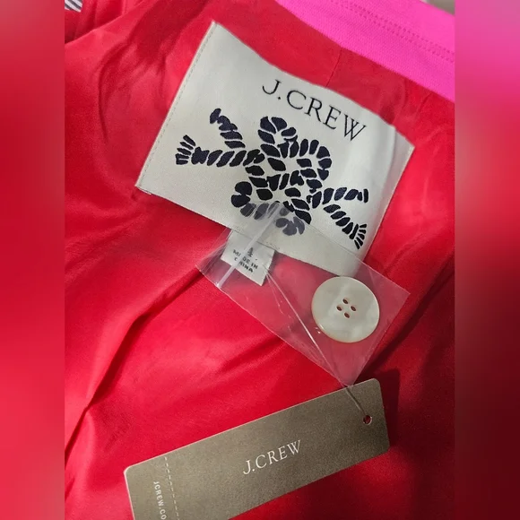 NWT J.CREW pink blazer size 4 - Picture 10 of 10